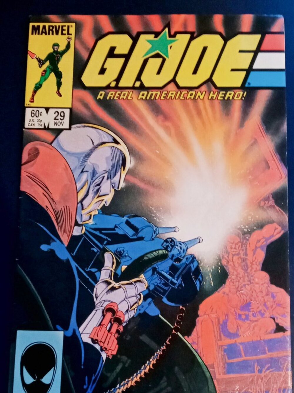 SOLD!!! - G.I. JOE-A REAL AMERICAN HERO! Set of 6 Comic Books 1980s - Picture 4 of 13